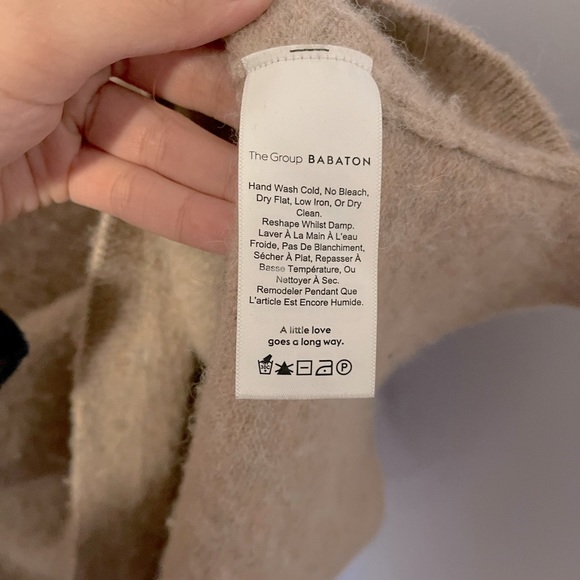 Aritzia Babaton Group Pink Wool Sweater - Picture 5 of 6